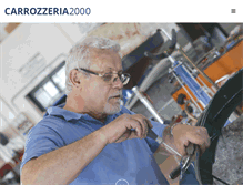 Tablet Screenshot of carrozzeria2000.net